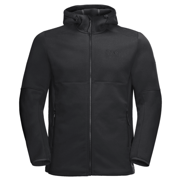 Heren Hydro Hooded Ii Jack Jack Wolfskin Best Zwart