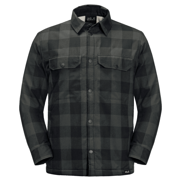 Jack Wolfskin Brands Bonsai Groen Geruit Whiteville Herenoverhemd