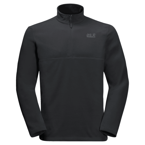 Black Jack Wolfskin Fashion Taunus Heren Pullover Met Kwartrits