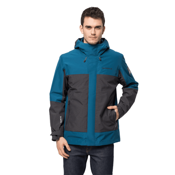 Heren Dna Supernova 3in1 Jack Wolfskin Collecties Donker Kobalt