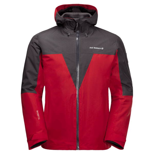 Heren Dna Rhapsody 3in1 Rode Lak Origins Jack Wolfskin