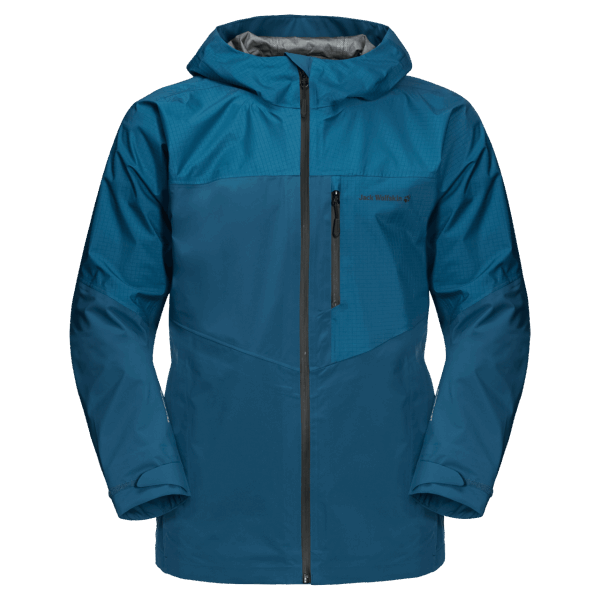 Donker Kobalt Jack Wolfskin Atletische Herenjack Origin