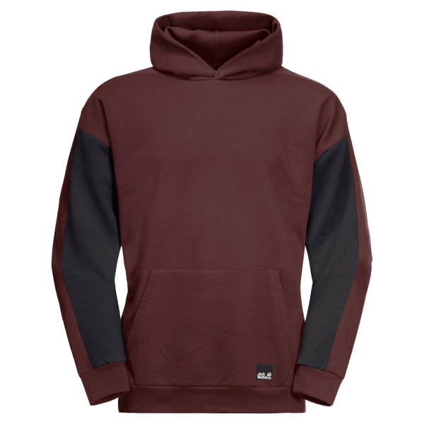 Collecties Cordovan Rode Heren 365 Hoody Jack Wolfskin