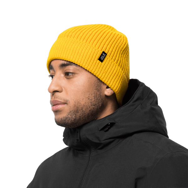 Heren Pet Voor Dagelijks Gebruik Forse Gele Xt Jack Wolfskin Brand