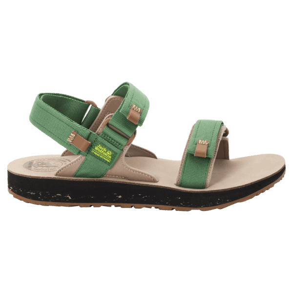 Outfresh Deluxe Herensandaal Hot Green-brown Jack Wolfskin