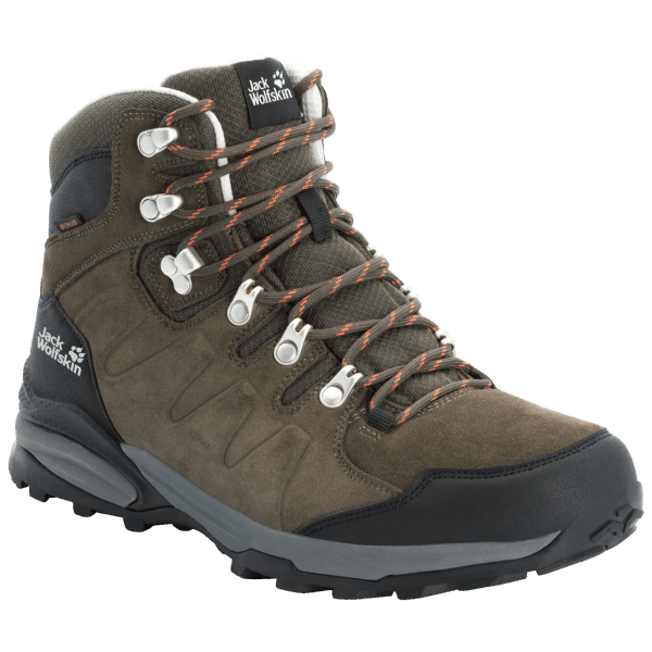 Kaki-phantom Heren Refugio Texapore Mid Jack Wolfskin Hot