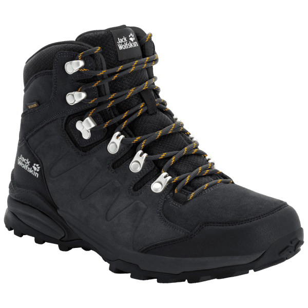 Fantoom-potige Gele Xt Heren Refugio Texapore Mid Best Jack Wolfskin