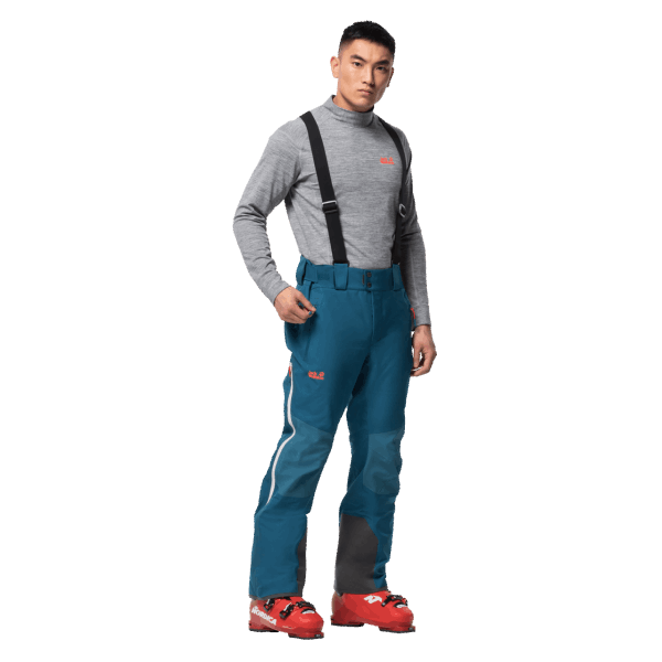 Jack Wolfskin Donkere Kobalt Heren Solitude Bergbroek Merk