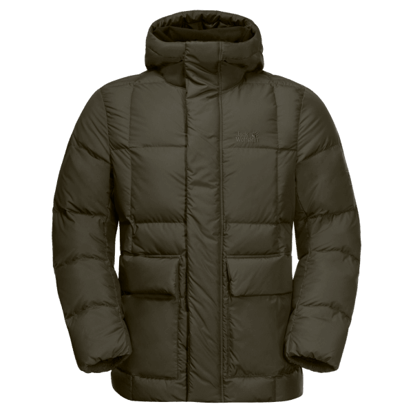 Bonsai Groen Heren Jack Wolfskin Origin Frozen Lake Jas