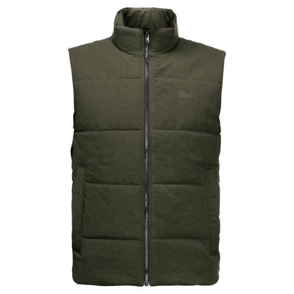 Merk Heren White Frost Vest Jack Wolfskin Bonsai Groen