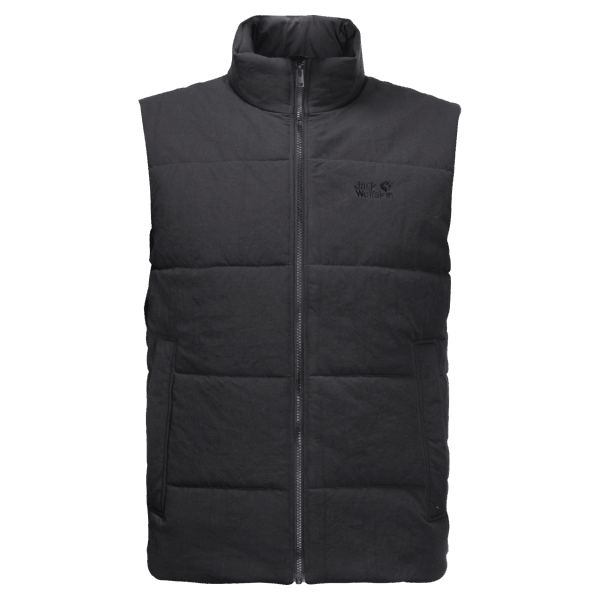 Merken Heren White Frost Vest Black Jack Wolfskin