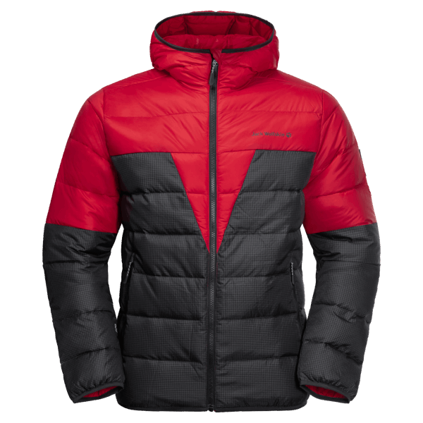 Dna Tundra Hoody Jack Wolfskin Rode Lak Mode Voor Heren