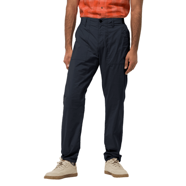 Nieuwe Heren Tanami Pant Night Blue Jack Wolfskin