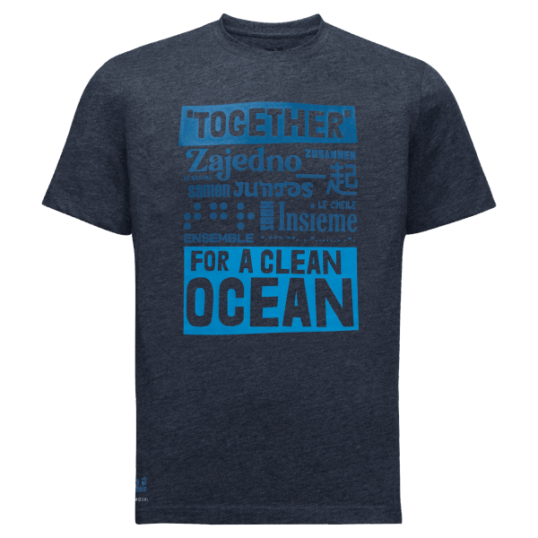 Nachtblauw Heren Zeebodem T Oorsprong Jack Wolfskin