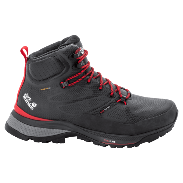 Force Striker Texapore Mid Phantom-red Jack Wolfskin-collectie Voor Heren