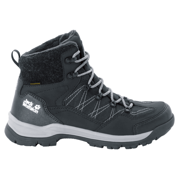 Jack Wolfskin Hot Zwart-grijs Heren Cold Bay Texapore Mid