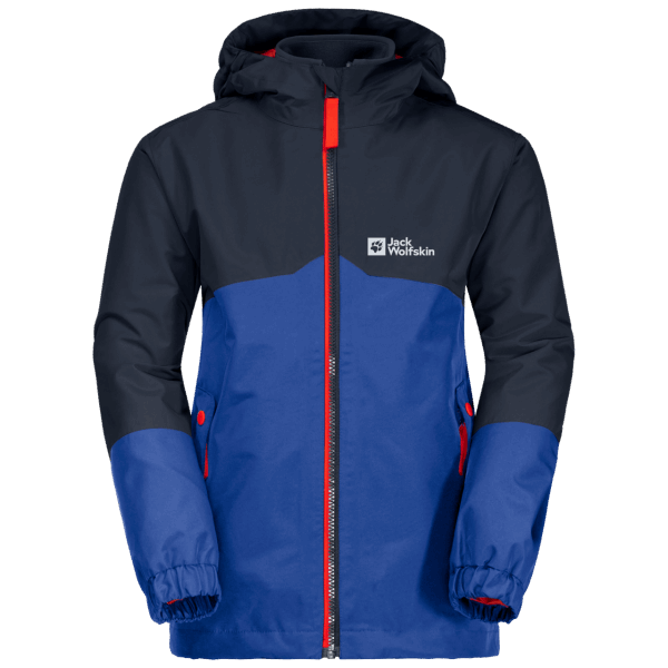IJslandse 3in1 Jongensjas Merk Jack Wolfskin Actief Blauw