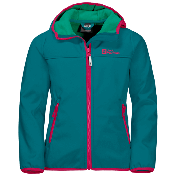 Bay Blue Jack Wolfskin Collections Fourwinds-jack Voor Kinderen