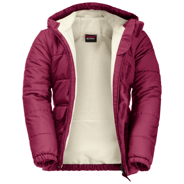 Jack Wolfskin Snow Fox Jack Voor Kinderen Dark Ruby ​​collections