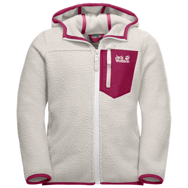Collecties Jack Wolfskin Ijswolk Kinderjack Met Capuchon Winterparel