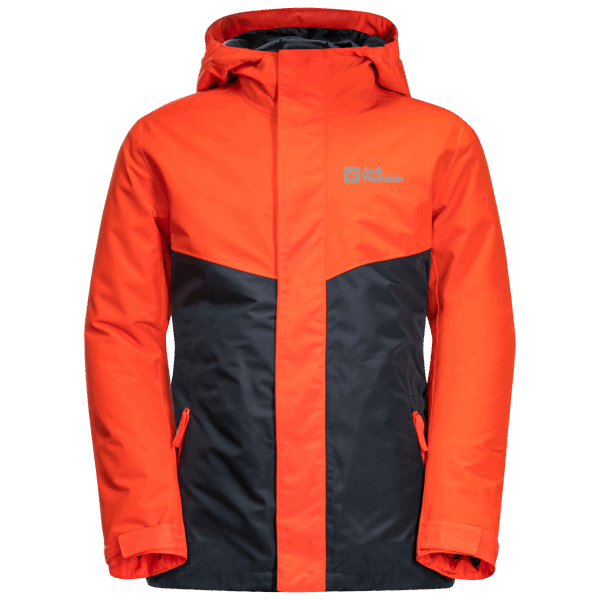 Rebel Rock 3in1 Jack Voor Kinderen Jack Wolfskin Merken Wild Brier