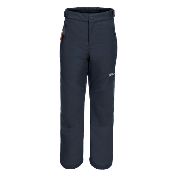 Originele Nachtblauwe Jack Wolfskin Ijzige Bergbroek Voor Kinderen