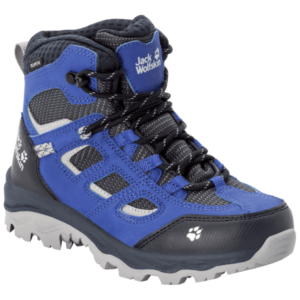 Donkerblauw-grijze Jack Wolfskin Kid's Vojo Texapore Mid Best