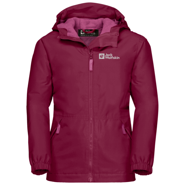 Origins Snowy Days Kinderjack Dark Ruby ​​jack Wolfskin