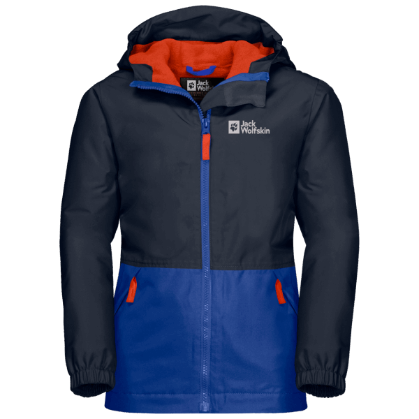 Besneeuwde Dagen Jas Van Het Merk Jack Wolfskin Active Blauw Voor Kinderen