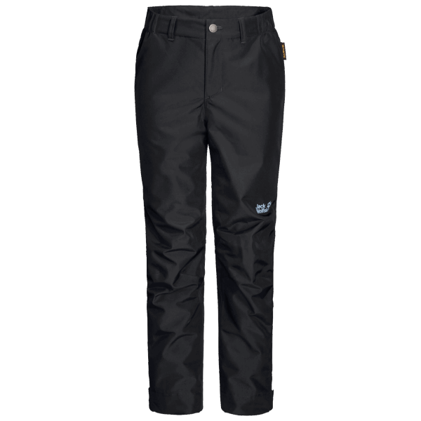 Hot Black Kid's Snowy Days Pants Jack Wolfskin