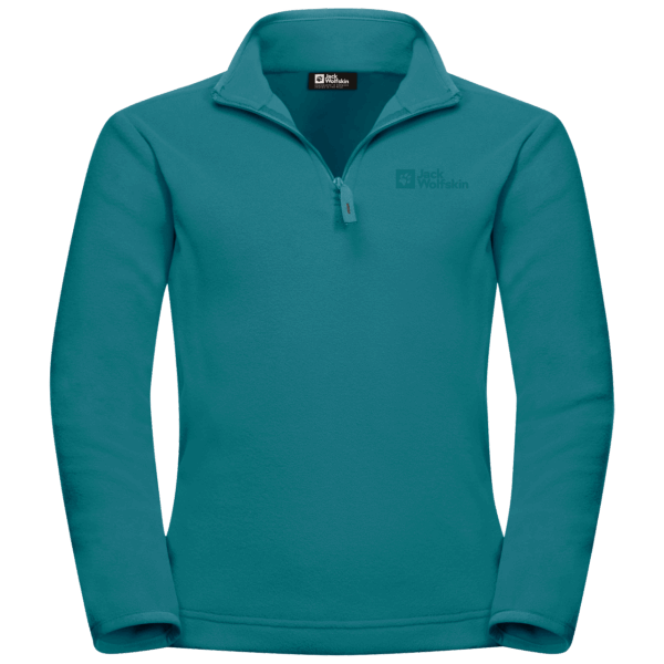 Bay Blue Jack Wolfskin New Kid's Taunus Halfzipip