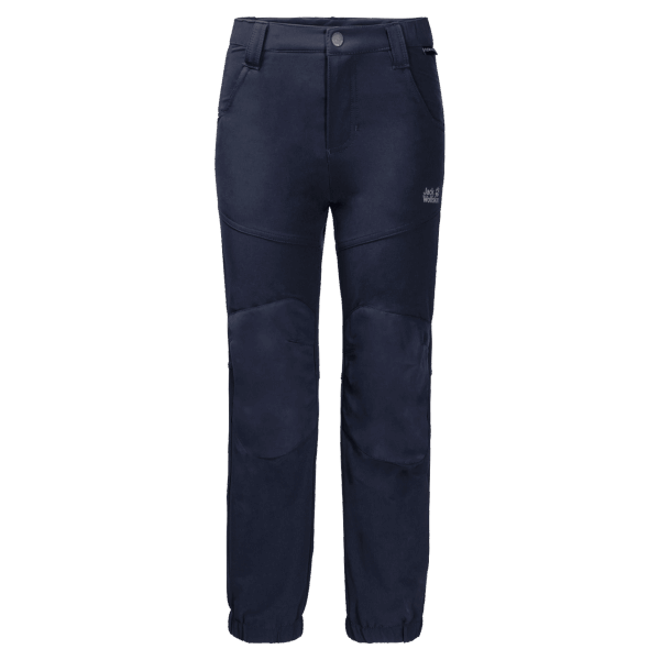 Middernachtblauwe Origine Jack Wolfskin Razernij Winterbroek Voor Kinderen