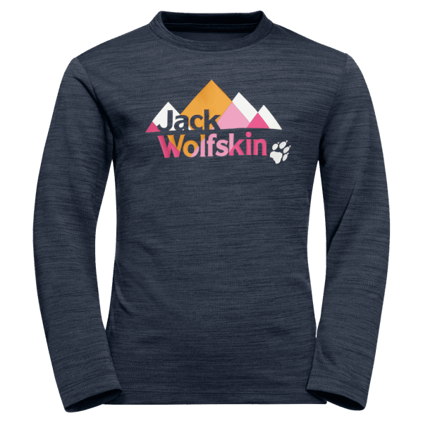 Jack Wolfskin Night Blue Hot Kid's Vargen Longsleeve