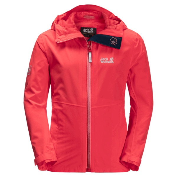 Kid's Jwp Shell Tulp Red Jack Wolfskin Merken