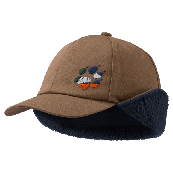 Brand Jack Wolfskin Stormy Whiteville Pet Voor Kinderen Walnootbruin