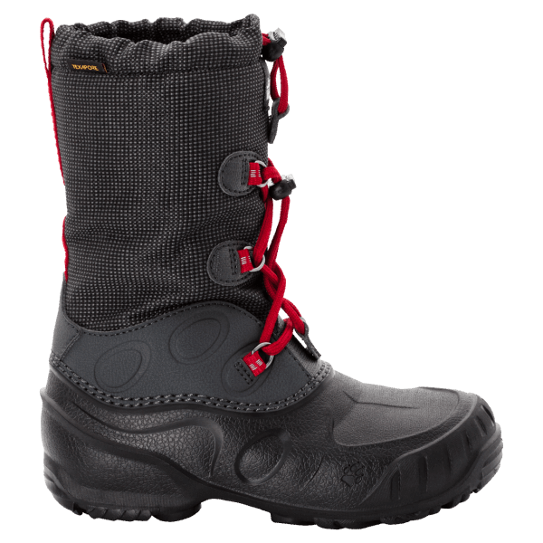 Zwart-rood Jack Wolfskin Collections Kid's Iceland Texapore High