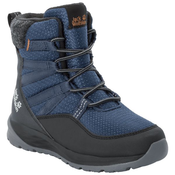 Hot Kid's Ijsbeer Texapore High Jack Wolfskin Blauw-zwart